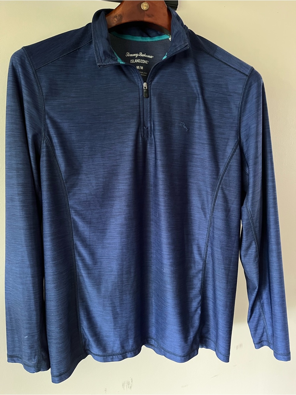 Tommy Bahama IslandZone Navy Quarter-Zip Pullover Rashguard: Men’s M